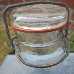 BOCAL verre épais Wire Side