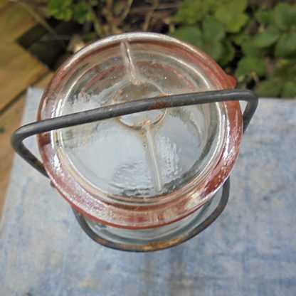 BOCAL verre épais Wire Side