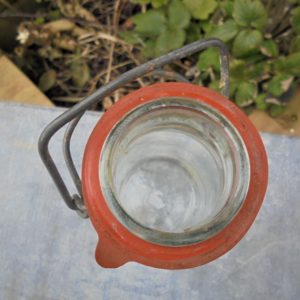 BOCAL verre épais Wire Side