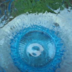Verres ITALY couleur bleue
