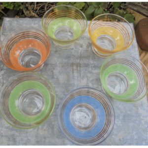 Coupes champagne granitées