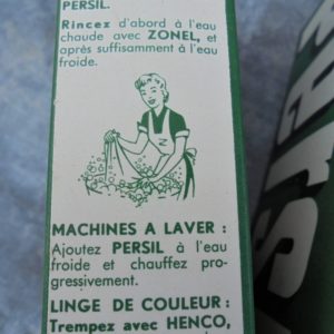 Anciens paquets Lessive PERSIL