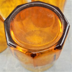 4 verre VERECO ambre