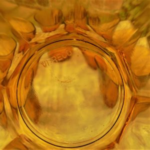 6 verres VERECO ambre