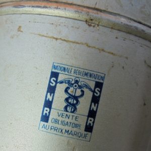 BOITE tôle Minéraline du Dr C. BAUD