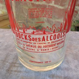Bouteille de pétrole