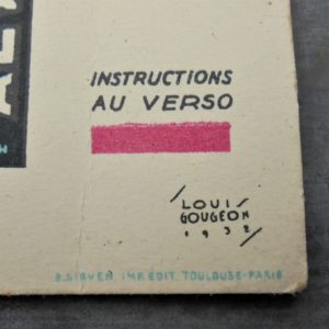 Découpage ALSA 1932