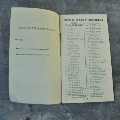 Catalogue LESTRADE 1974