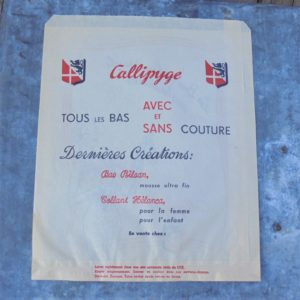 Sachet publicitaire CALLIPYGE