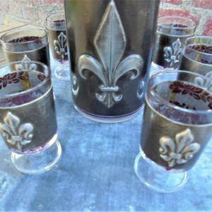 Service à liqueur Etain d'Art