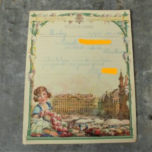 Télégramme Royaume de BELGIQUE