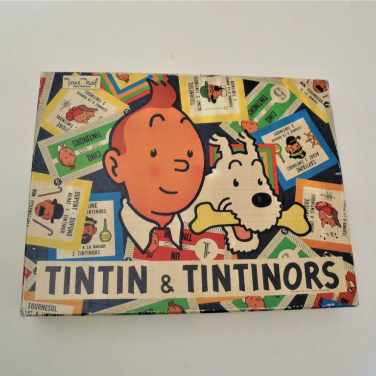 RARE jeu TINTIN & TINTINORS - Jeux NOEL �?? Mille Tr?�sors
