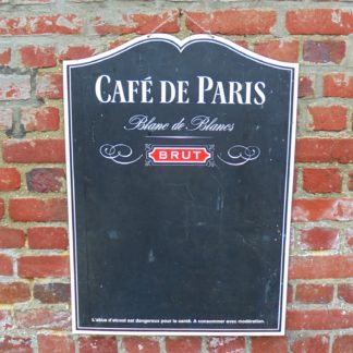 Ardoise Café de PARIS