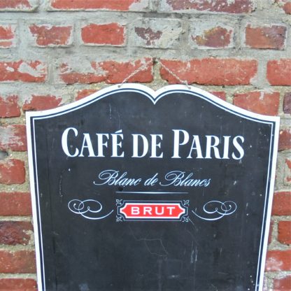 Ardoise Café de PARIS