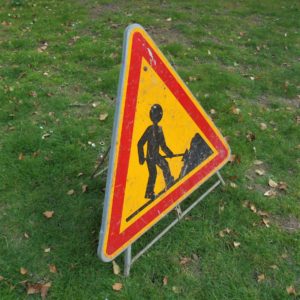 Panneau Travaux