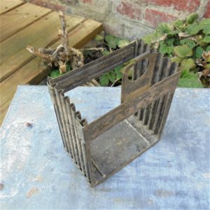 Ancien bac plaques photo