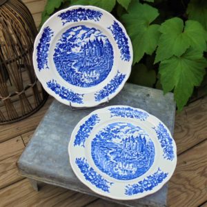 2 assiettes BP Pyroblan