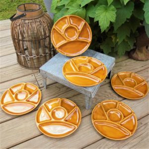 Assiettes GIEN pour LE CREUSET