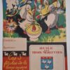 Protège cahier Huile des trois Merlettes - HUILERIE DU LAONNOIS-VOHARIES 1ère de couverture