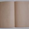 Protège cahier Huile des trois Merlettes - HUILERIE DU LAONNOIS-VOHARIES. En centrale : Emploi du temps et les mesures.